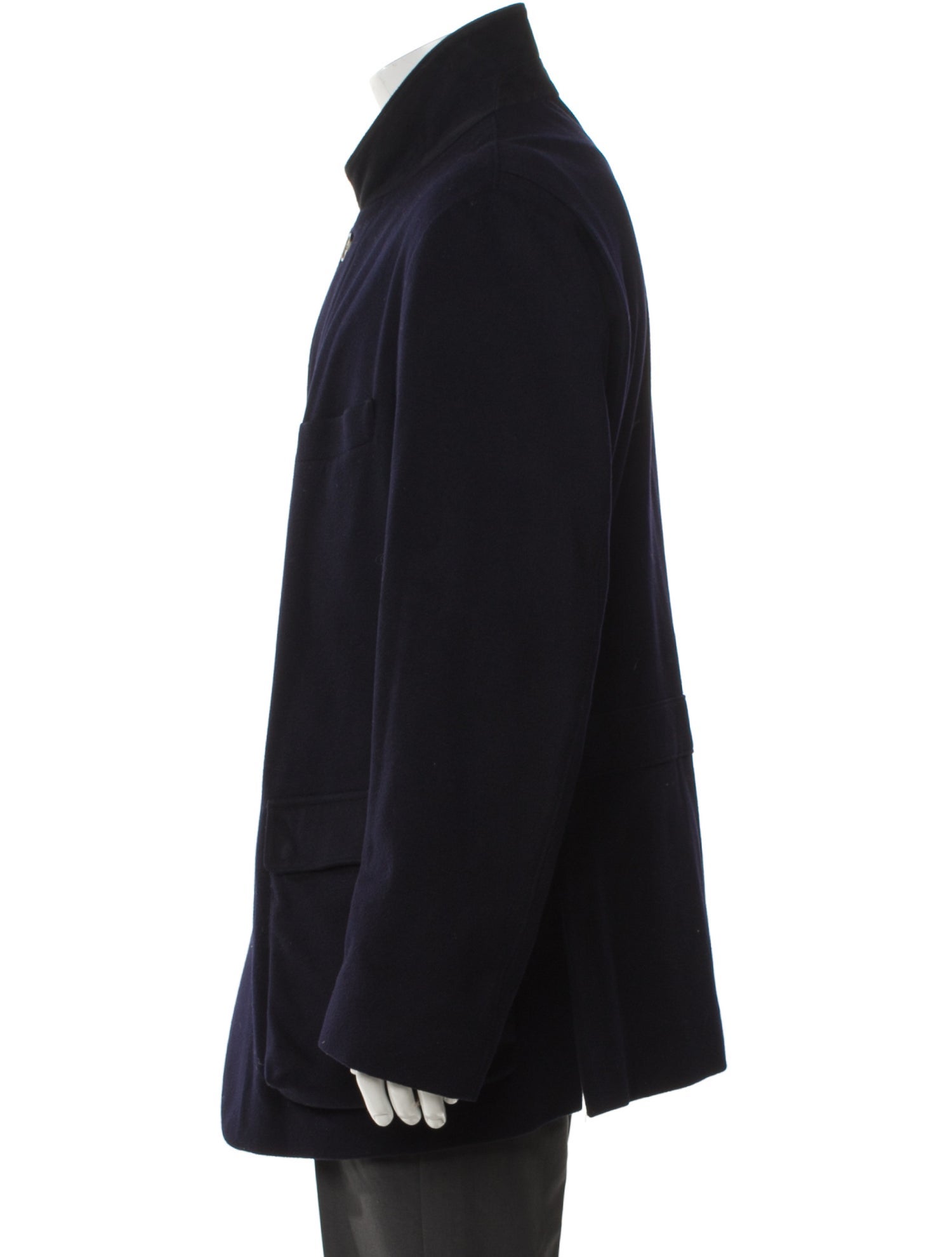 Loro Piana Roadster Storm System Cashmere Overcoat